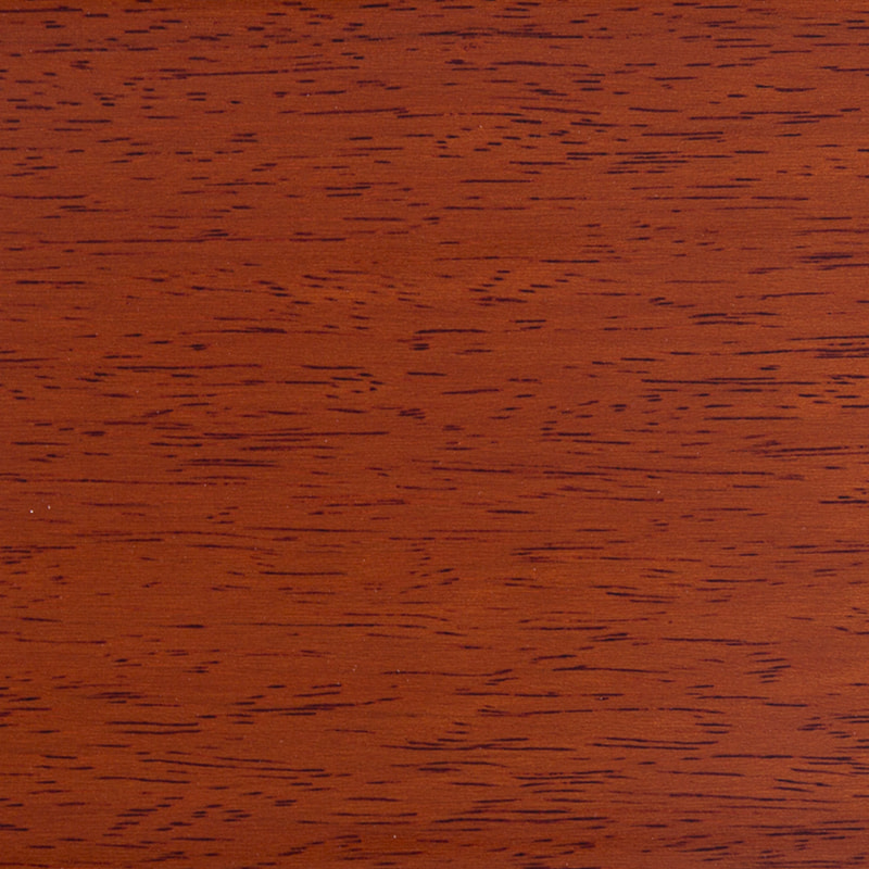 Pavimenti in legno massello lucido Padauk rosso marrone