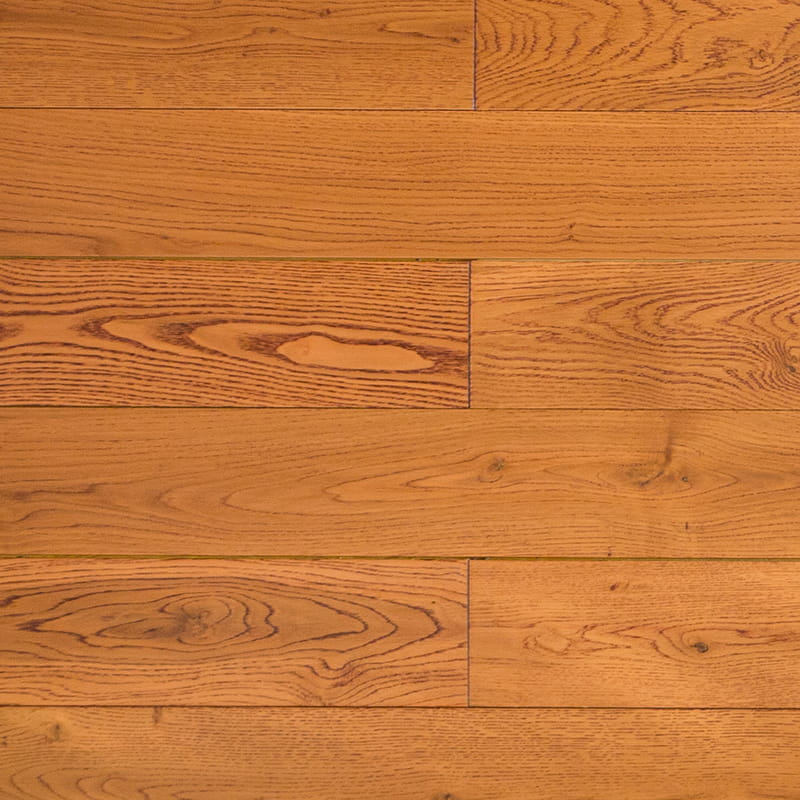 Pavimenti in legno massello di rovere rosso marrone
