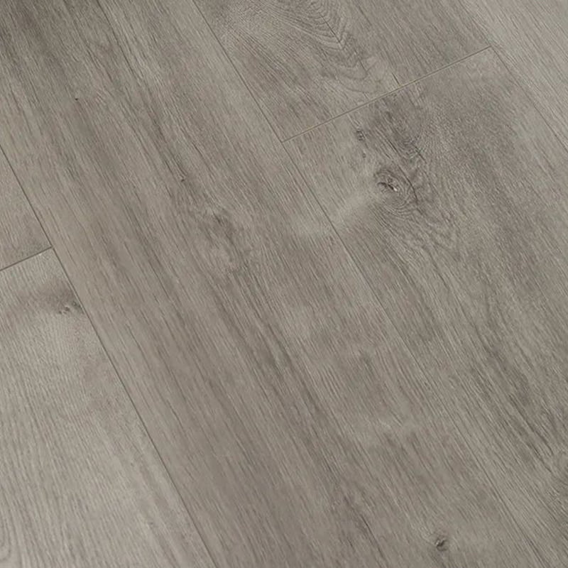 Pavimento in legno multistrato con chiusura a clic opaca in rovere marrone chiaro con venature goffrate